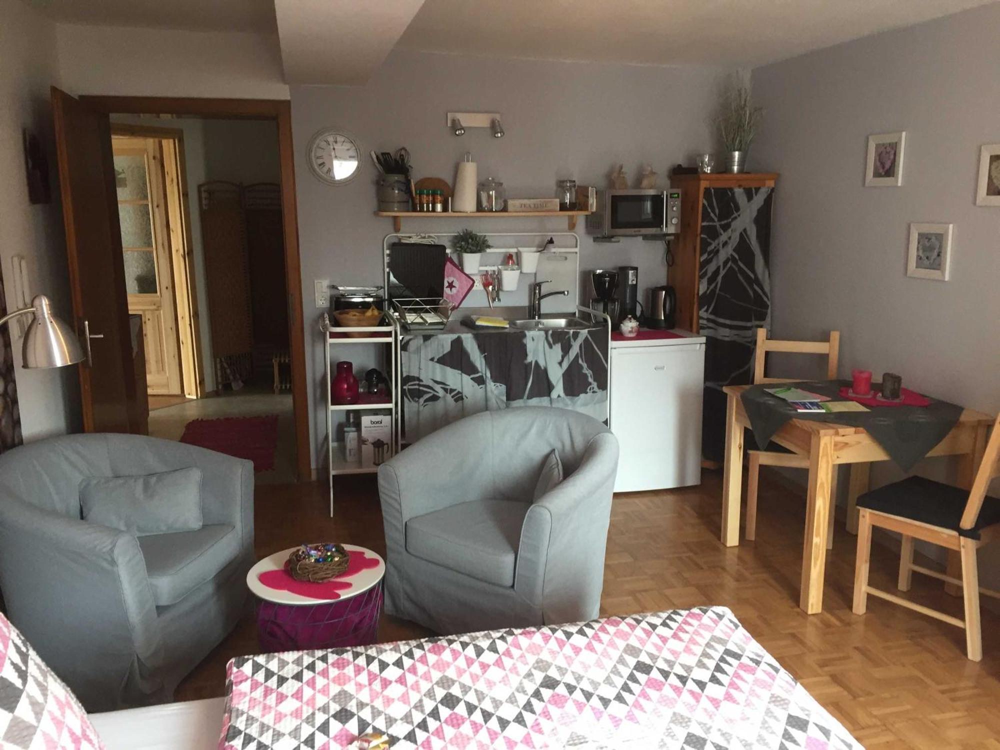Appartement Im Alten Pfarrhaus 巴德茨韦斯滕 外观 照片